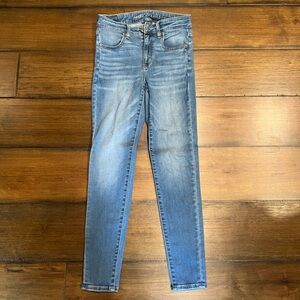 American Eagle High Rise Skinny Jeans